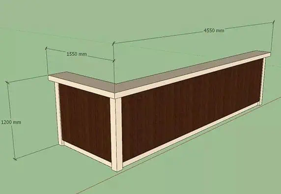 quay-pha-che-9 Top 20+ mẫu quầy trà sữa đẹp