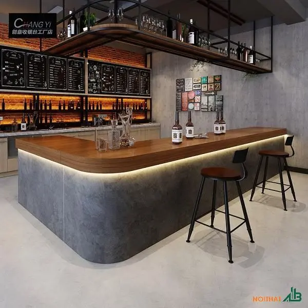 Quầy Pha Chế Bằng Inox Cao Cấp