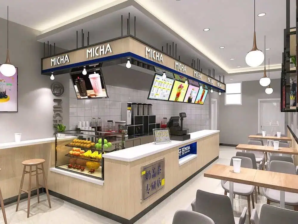 quay-pha-che-ca-phe-2 Kích thước chuẩn của quầy pha chế