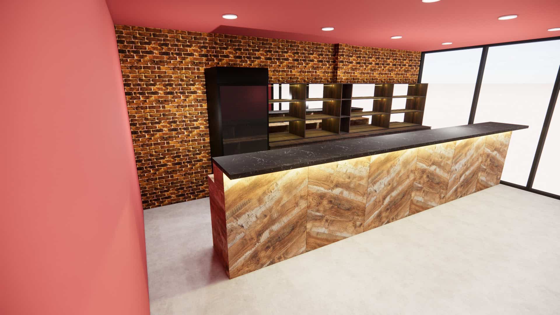 quay-pha-che-cafe-46 20+ mẫu quầy bar gia đình đẹp hiện đại