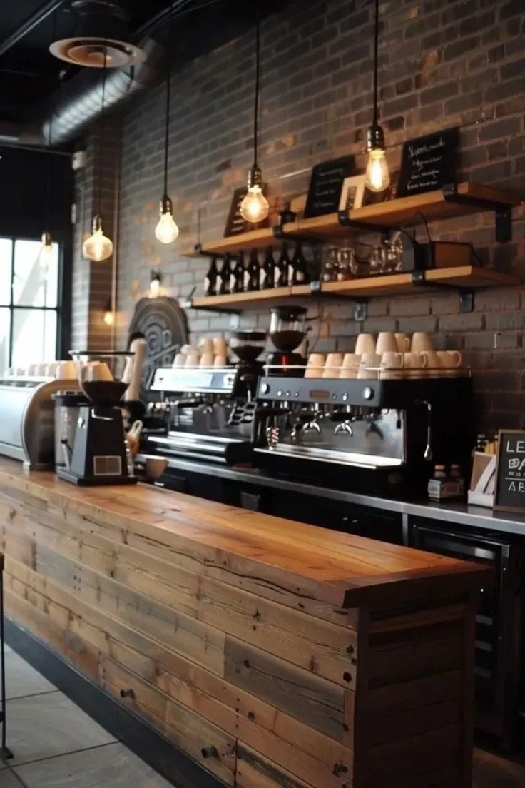 Quầy Pha Chế Cafe Bình Dương 12 Hình ảnh quầy pha chế gỗ