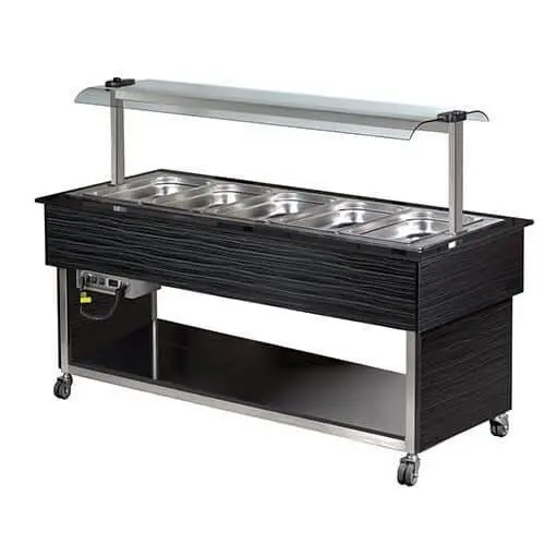 Những mẫu thiết kế quầy pha chế inox có bánh xe đẹp