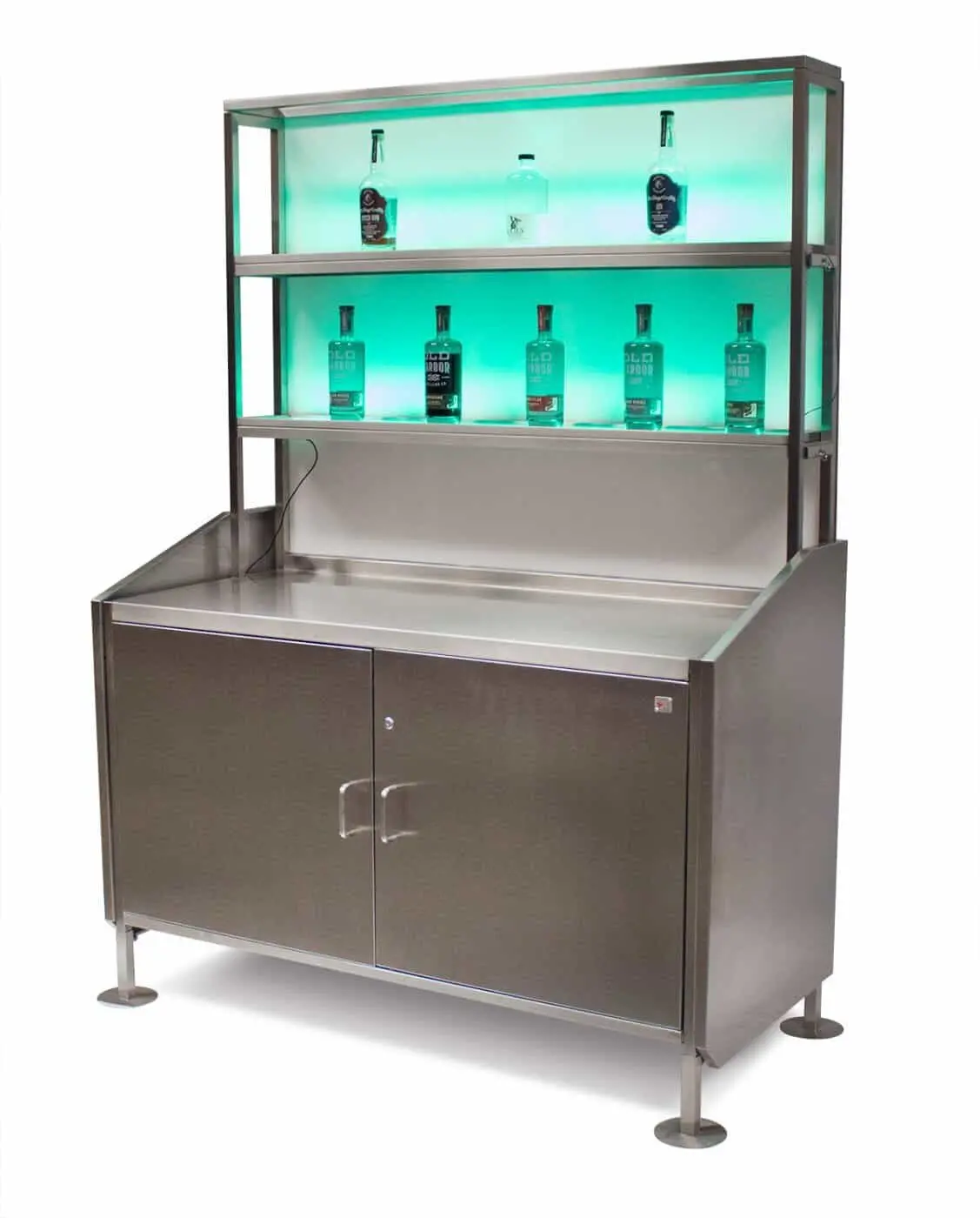 Những mẫu quầy pha chế inox có kệ đẹp và chất lượng