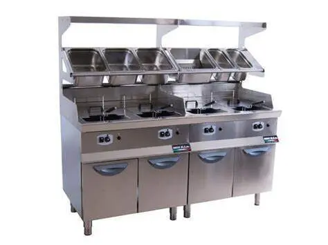 Thiết kế quầy pha chế inox có kệ đẹp hiện nay cho quán cafe