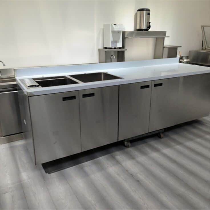 quay-pha-che-inox-quan-cafe-nho-2 Quầy Pha Chế Inox Quán Cafe Nhỏ 6 Ý Tưởng Tinh Tế