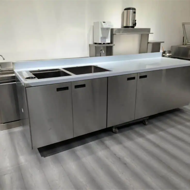 quay-pha-che-inox-quan-cafe-nho-2 Quầy Pha Chế Inox Quán Cafe Nhỏ 6 Ý Tưởng Tinh Tế