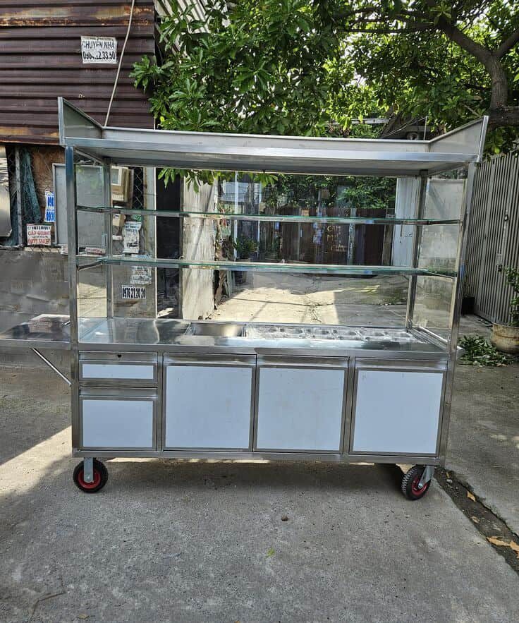 quay-pha-che-inox-quan-cafe-nho-6 Quầy Pha Chế Inox Quán Cafe Nhỏ 6 Ý Tưởng Tinh Tế