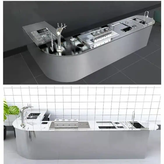 quay-pha-che-inox-quan-cafe-nho-7 Quầy Pha Chế Inox Quán Cafe Nhỏ 6 Ý Tưởng Tinh Tế