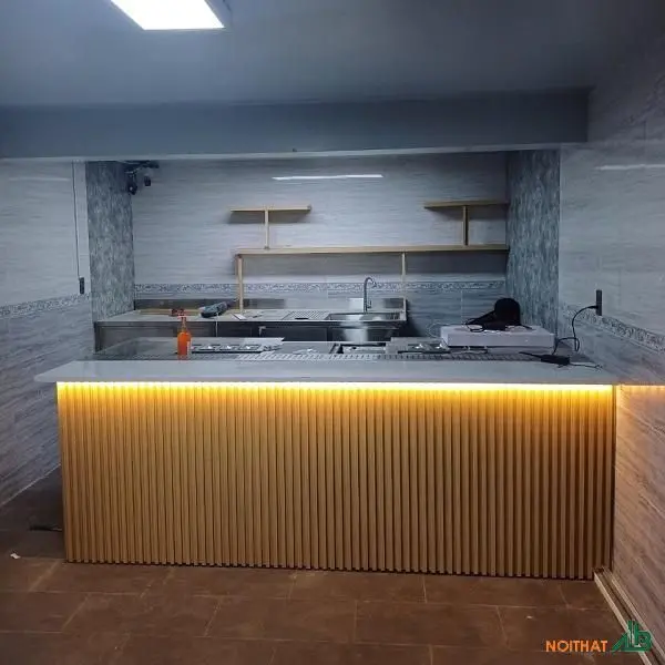 Quầy pha chế mặt đá