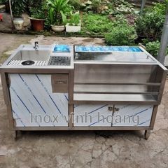 Quầy Pha Chế Mini 7 Quầy pha chế inox mini