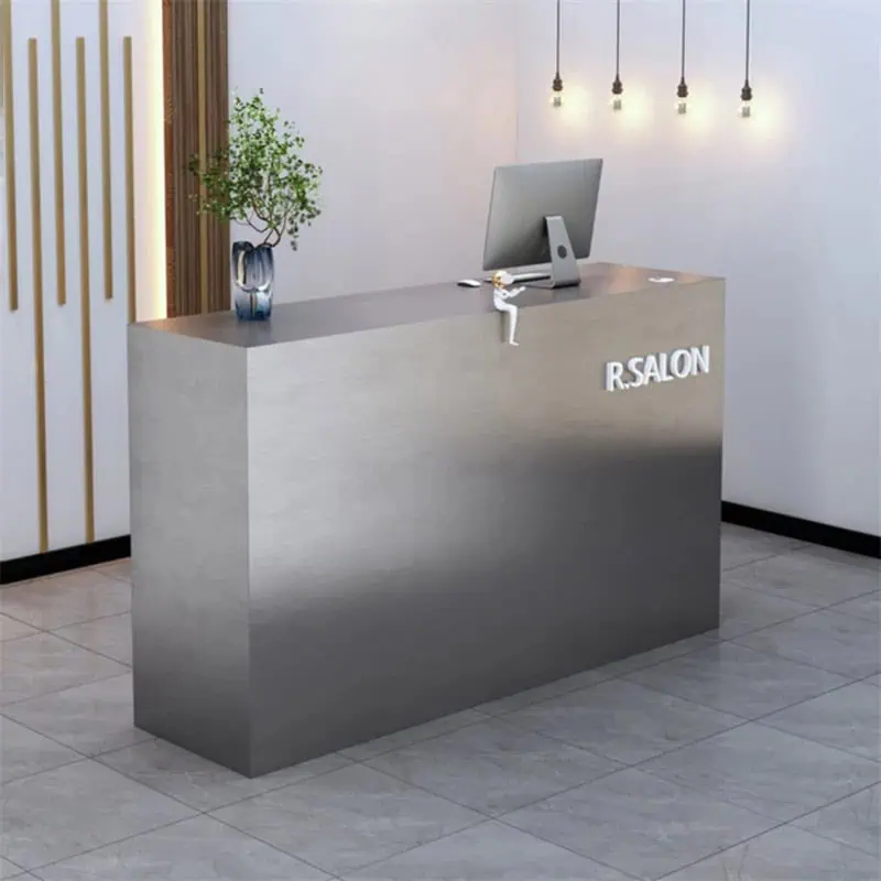 quay-thu-ngan-mau-xam-laho-kHBP Quầy thu ngân màu xám