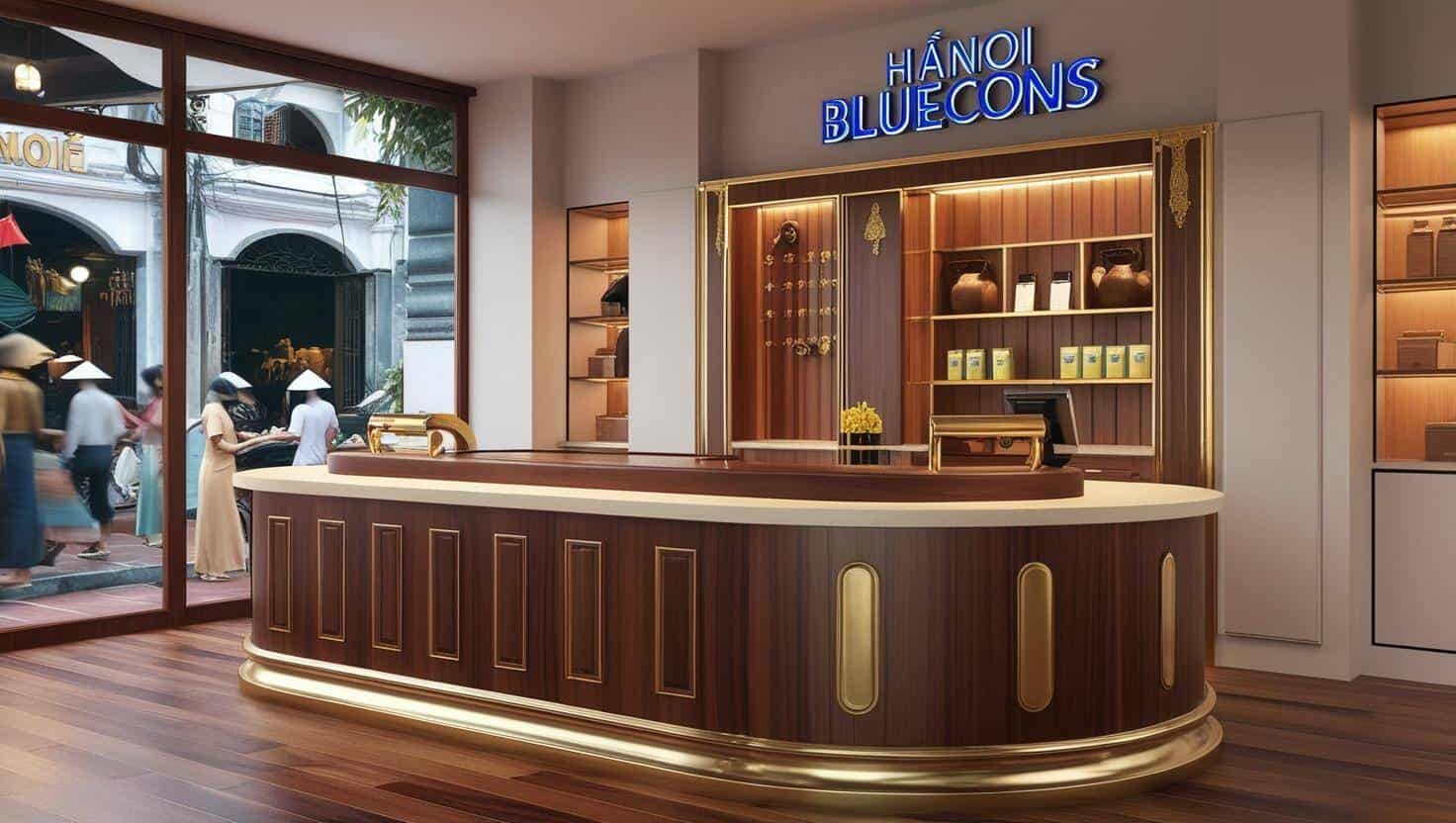 quay-thu-ngan-o-Ha-Noi-2 Thiết kế quầy thu ngân ở Hà Nội Bluecons