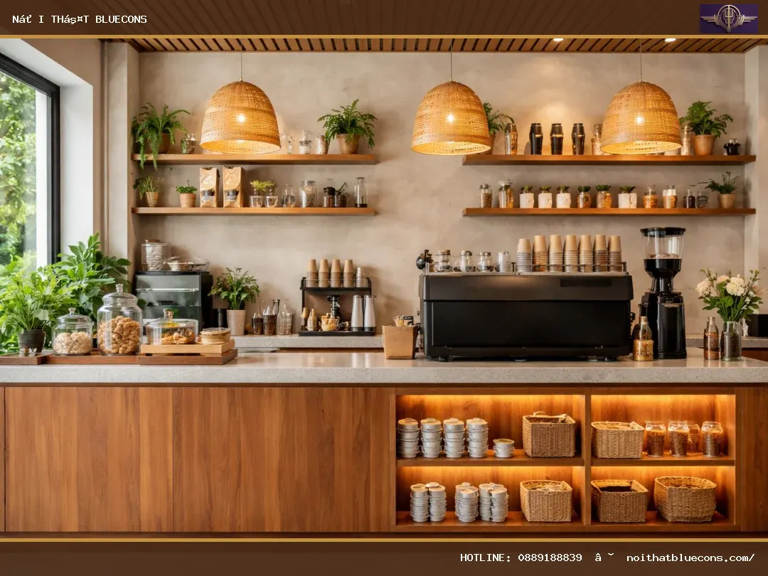 Quầy thu ngân quán cafe – ảnh minh họa Bluecons