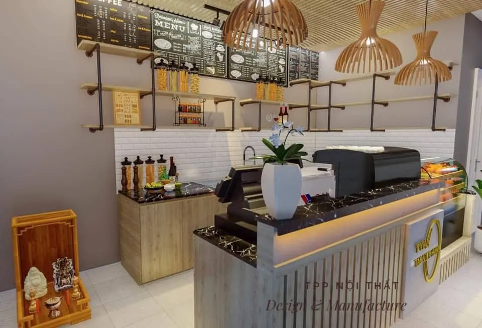 quay thu ngan quan cafe dep laho xuC1