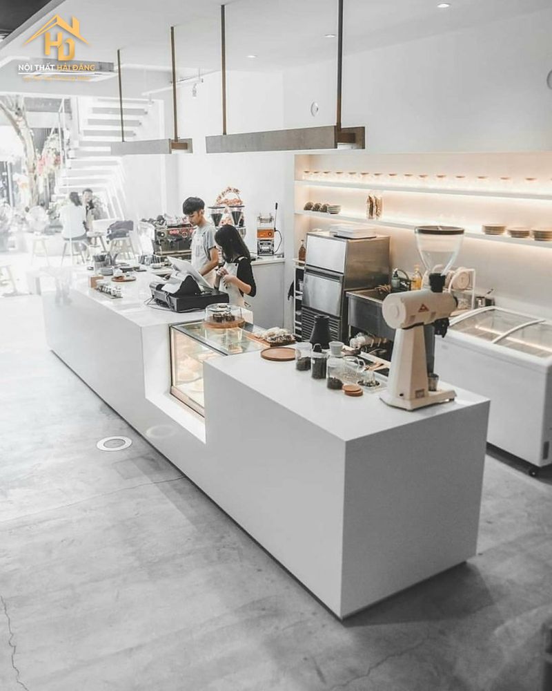 Quầy Pha Chế Dành Cho Trà Sữa 26 Quầy pha chế trà sữa