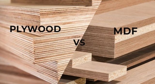 Hình ảnh gỗ Plywood trong nội thất