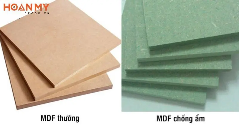 Hình ảnh so sánh gỗ Plywood và MDF