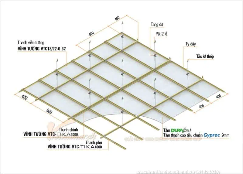thach-cao-khung-xuong-vinh-tuong-laho-C1ja Thạch cao khung xương vĩnh tường