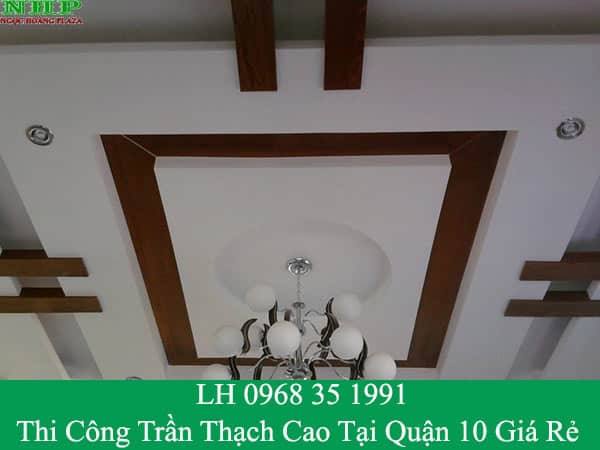 Thi công trần thạch cao