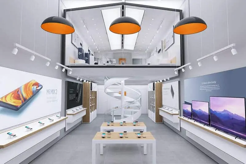 Thi công nội thất cửa hàng