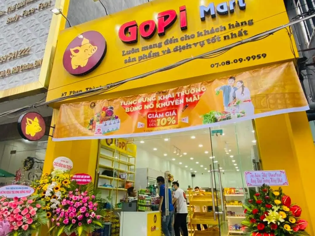 Thi công cửa hàng mini mart Đà Nẵng