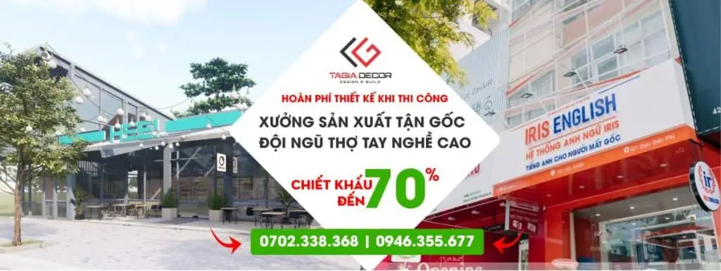 Thi công trọn gói cửa hàng tại Đà Nẵng