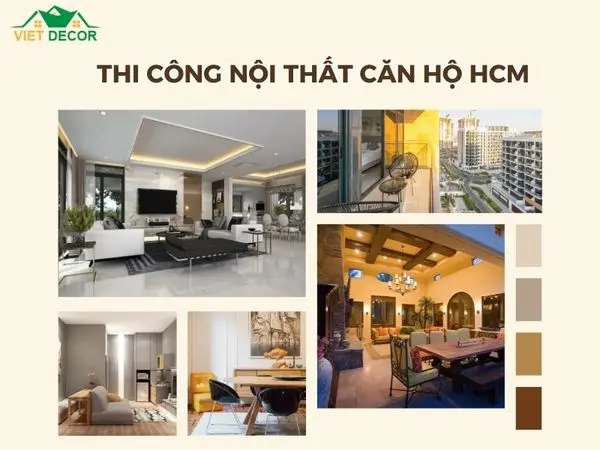Thi công nội thất căn hộ