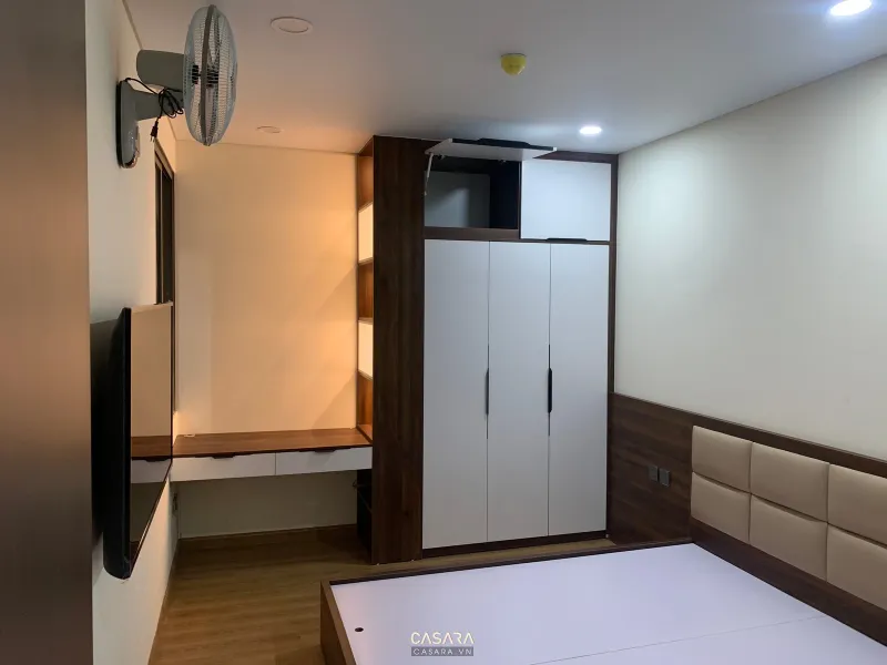 thi công nội thất gỗ chung cư hiện đại 12 Thi công nội thất gỗ công nghiệp 98m2