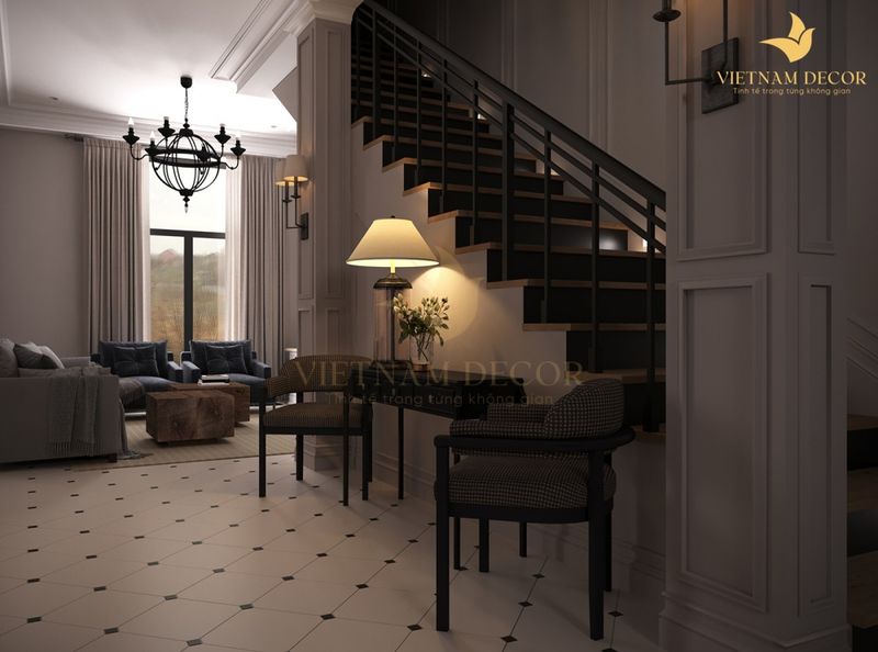 Thi Công Decor Nhà Phố 9 Phòng bếp nhà phố