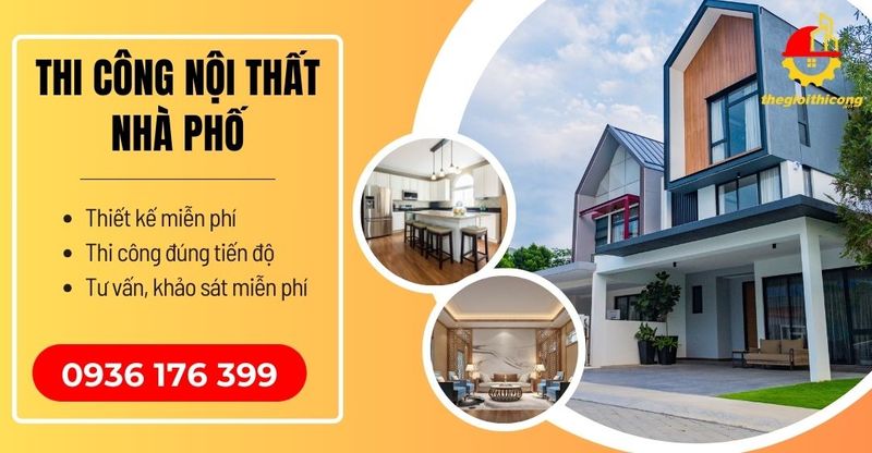 Thi Công Nội Thất Nhà Phố Có Bảo Hành 11 Hình ảnh thi công nội thất nhà phố