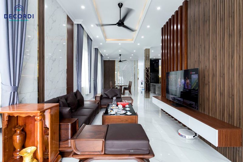 Thi Công Nội Thất Gỗ Nhà Phố 15 Dự án nội thất nhà phố tại Tây Ninh
