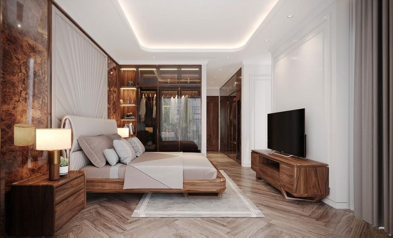 Phòng ngủ phong cách hiện đại