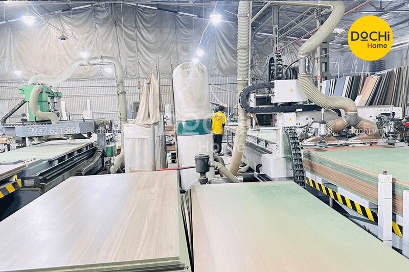 xưởng thi công nội thất gỗ căn hộ 11 Xưởng thi công nội thất tại xưởng