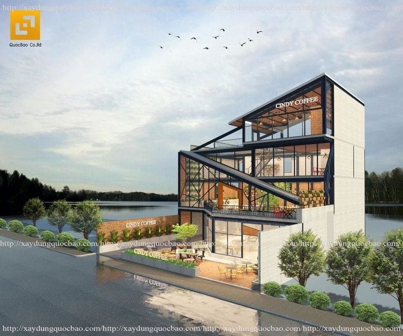 Thi Công Quán Cafe Tại Biên Hòa 12 Thiết kế nội thất quán cafe