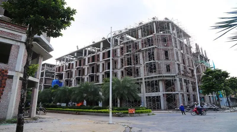 Tiến độ thi công