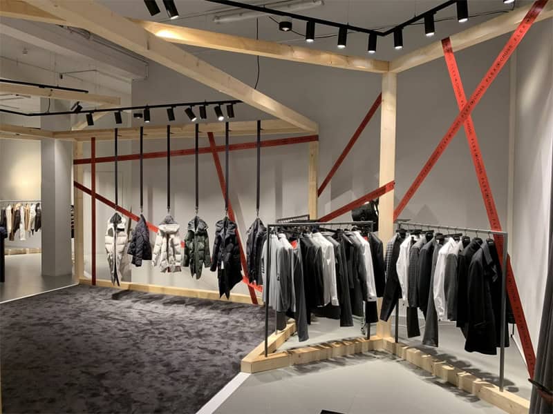 Thi công shop quần áo