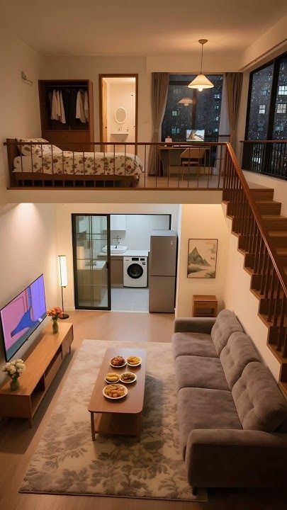 Thiết kế gác lửng kết hợp góc học tập