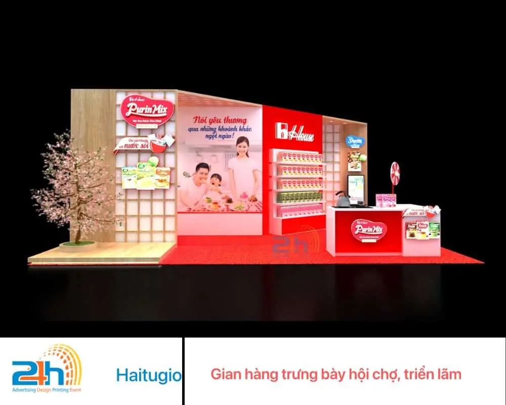 Gian hàng trưng bày hội chợ