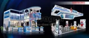 Mẫu thiết kế gian hàng trưng bày sản phẩm