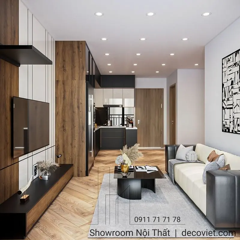 Nội thất gỗ cho căn hộ Vinhomes