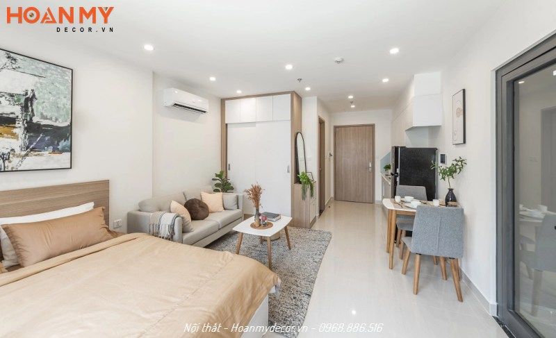 Thiết Kế Nội Thất Phòng Cho Thuê 9 Nội thất chung cư
