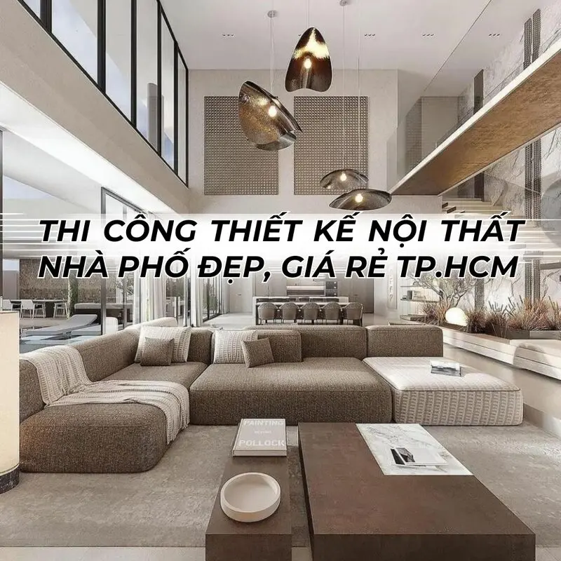 Thiết kế nội thất nhà phố đẹp