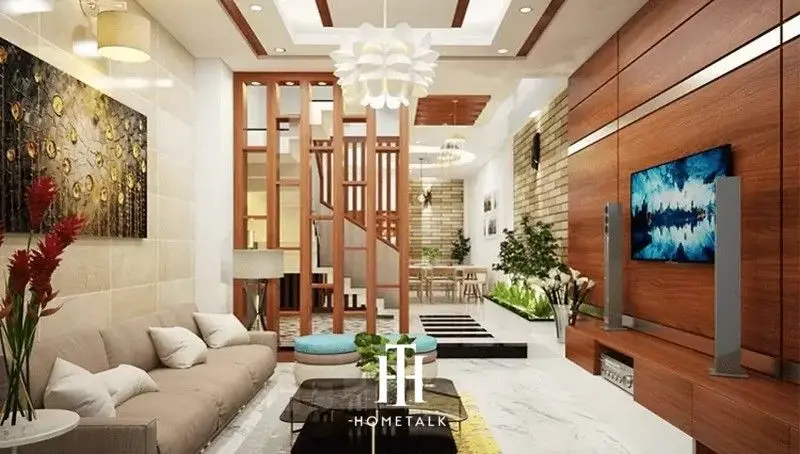 Thiết kế nội thất nhà ống hiện đại