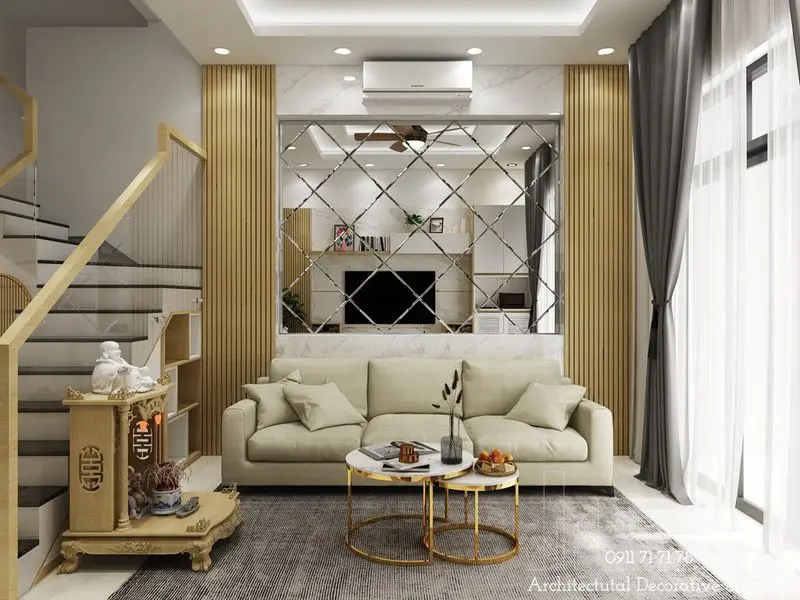 Thiết kế nội thất nhà phố đẹp tại BĐ-3