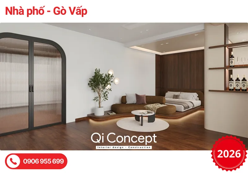 Thi Công Nội Thất Nhà Phố Gò Vấp 14 Thiết kế nội thất nhà phố Gò Vấp hiện đại