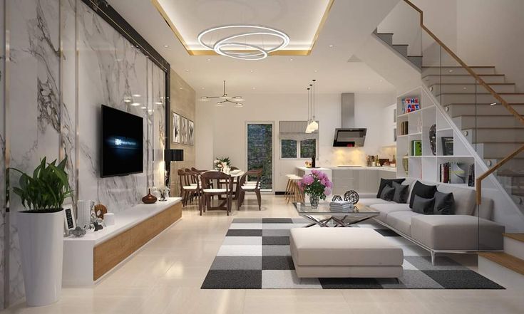 Thi Công Nội Thất Nhà Phố Tối Ưu Không Gian 5 Thiết kế nội thất nhà phố thông minh tối ưu hóa không gian