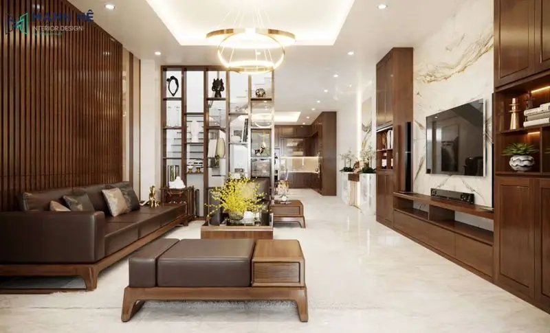 Thiết kế nội thất phòng khách