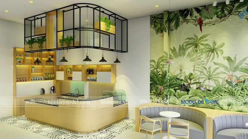 Thi Công Quán Cafe View Đẹp 6 Thiết kế quán cafe hiện đại