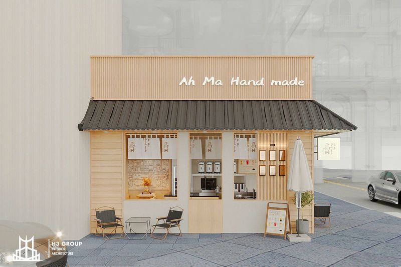 Thi Công Cafe Phong Cách Nhật Bản 14 Thiết kế quán cafe kiểu Nhật 10