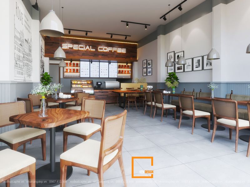 Thi Công Quán Cafe Tại Nhà Bè 10 Thiết kế nội thất quán cafe tại Nhà Bè